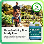 Humic Acid Organic Lawn Fertilizer - Fulvic Humic Mineral Blend for Trees, Shrubs, Ornamentals, Vegetables & Crops - Enhancer & Garden Soil Conditioner by FoliarTech, 4L