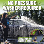 Chemical Guys ACC_326 – TORQ Foam Blaster 6 Foam Wash Gun – The Ultimate Car Wash Foamer that Connects to Any Garden Hose