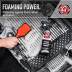 Adam's Polishes Rubber Mat & Liner Cleaner 16oz Protectant & Rubber Floor Mat Cleaning Solution for Car Detailing | Deep Cleans & Restores Mats, Truck Bed Cargo Liners, Trunk Mat Accessories & More