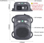 Angveirt Rodent Repellent for Car Engine Ultrasonic Mouse Repellent Rat Deterrent for Car Under Hood Animal Repeller Vehicle Wires RV Protection Pest Control for 12V 24V Car Battery Grey, 2 Pack