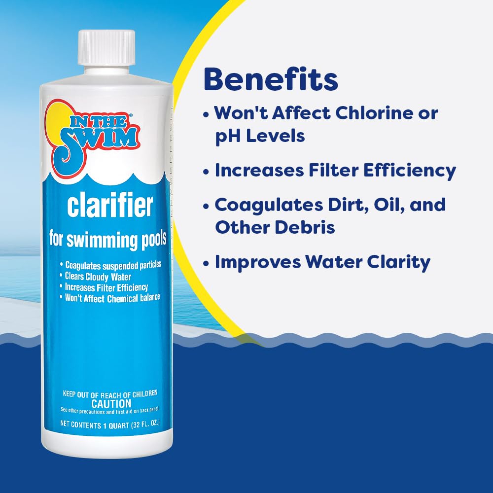 In The Swim Opening Kit and Chlorine Bundle - Pre-Measured Opening Kit for Easy Use - 5 Pound Bucket of 3-Inch Stabilized Chlorine Tablets - Inground and Above Ground Pools Up to 7,500 Gallons