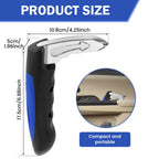 2Pcs Car Door Assist Handle, 3 in 1 Multifunction Portable Vehicle Support Handle, Seat-Belt Cutter and Window Breaker, Car Door Handle Assist for Elderly and Car Emergency Tool (Blue)