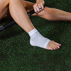 OrthoSleeve FS6 Foot Bracing (Single Sleeve) treats Plantar Fasciitis, Achilles Tendonitis and relieves heel pain in a soft, moisture-wicking fabric