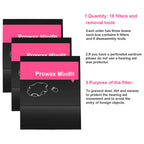 ProWax MiniFit Filters Hearing Aid Supplies (3 Packs/18 pcs) ProWax MiniFit Replacement Hearing Aid Wax Guard Filters