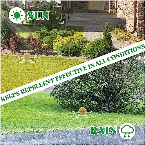24PCS Snake Repellent for Yard Powerful, Natural Snake Away Repellent for Outdoors Indoor Garden Camping