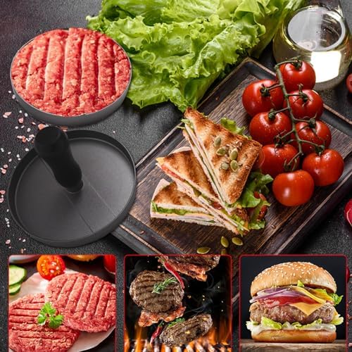 Meat Grinder&Slicer Shredder Attachments for KitchenAid Stand Mixer, Metal Food Grinder with Sausage Stuffer Tubes, Cheese Grater Attachment Salad Maker, Burger Press For KitchenAid Mixer Accessories
