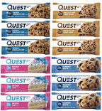 Quest Nutrition Protein Bar Delectable Dessert Variety Pack 1. Low Carb Meal Replacement Bar with Over 20 Gram of Protein. High Fiber, Gluten-Free (12 Count)