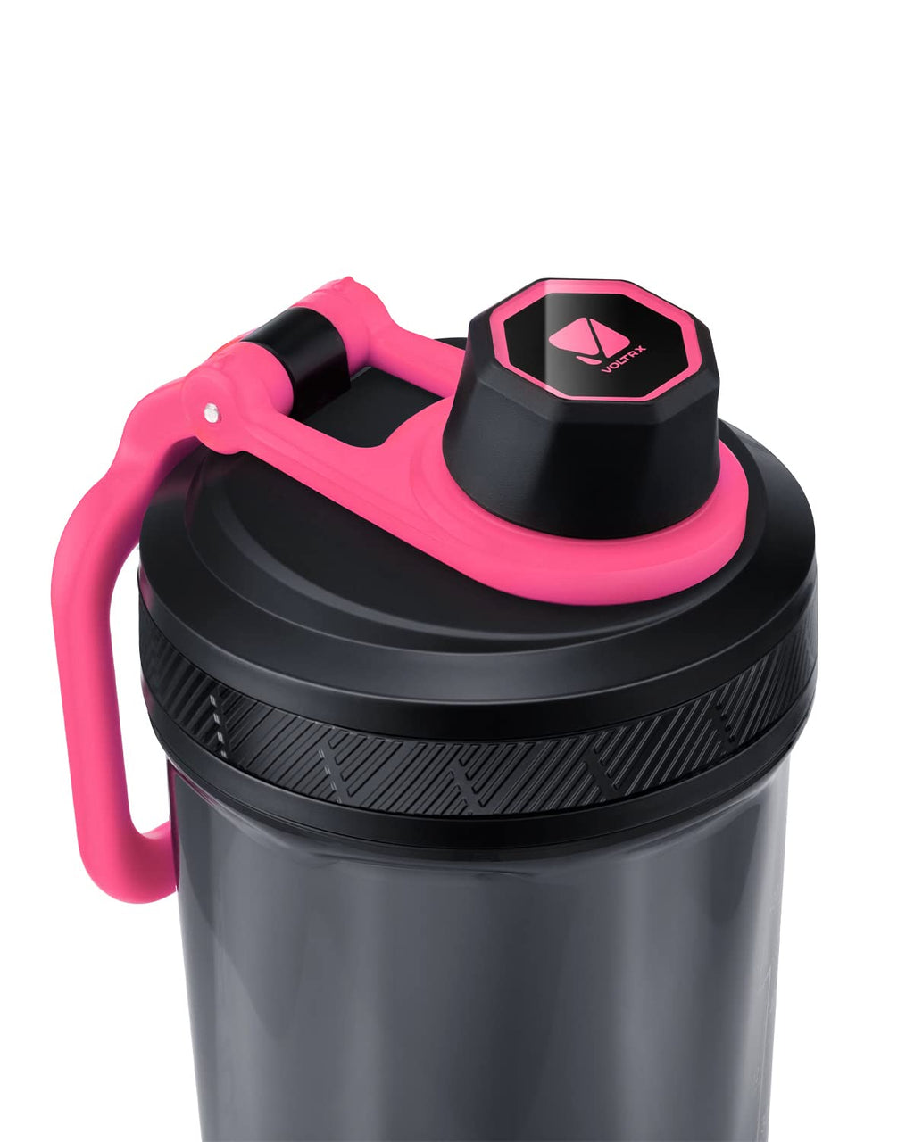 VOLTRX Shaker Bottle, Gallium USB C Rechargeable Electric Protein Shake Mixer, Shaker Cups for Protein Shakes and Meal Replacement Shakes, BPA Free, Made with Tritan, 24oz