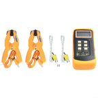K Type Thermocouple Thermometer(-50~1300°C) Digital Dual Channel 2 Thermometer Pipe Clamp 2 Thermocouple Sensor Probes Pipe Temperature Clamp Thermocouple High Accuracy Readings