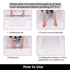 AiBOB Office Chair Mat for Hardwood Floor, 45 X 53 inches, Hard Floor Chair Mats Under Computer Desk, Easy Glide for Rolling Chairs, No Curling