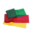 Med Spec ASO Ankle Stabilizer, Black, Small & THERABAND Resistance Band Set, Professional Latex Elastic Bands, 5 Foot, Yellow, Red & Green, Beginner