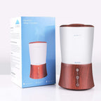 BlueHills Large 2000 ML XL Essential Oil Diffuser Aroma Humidifier 2 Liter Capacity for Big Living Room Home Baby Long Run XL Huge Coverage Area High Mist Timer Dark Wood Grain 2L S3