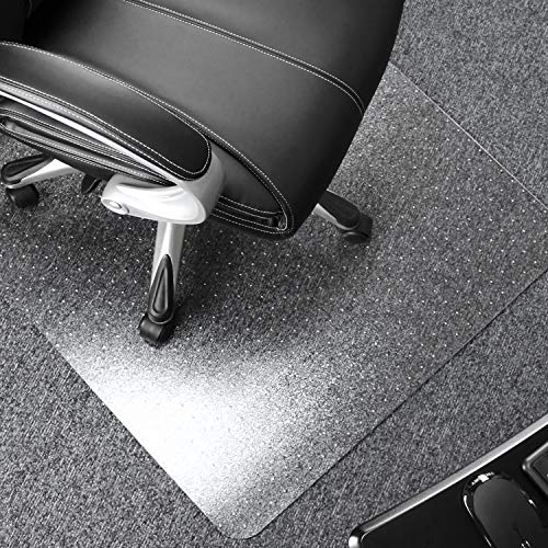 Floortex® Exclusive Polycarbonate Rectangular Chair Mat for Thick Pile Carpets - 35" x 47" (Pack of 1)