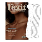 Fazit Makeup Patches - Silver Decollatage Speckles - Glow Up Make-Up Patches - Cute Glitter Makeup Accessories For Women - Cosmetic Glitter