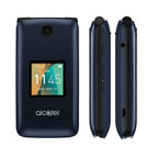 Alcatel Cingular Flip 2 4G LTE FlipPhone Bluetooth WIFI MP3 Camera Good for Elderly - GSM Unlocked (Renewed)