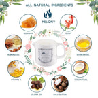 MELONY Massage Oil Candles for Home SPA (Coffee & Whiskey) | 2.82oz