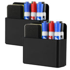 2Pcs Magnetic Dry Erase Marker Holder For Whiteboard Fridge