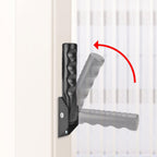 iGuerburn Doorway Flip Assist Handle, Door Assistant Support Grip Handle, Doorway Stair Assist Grab Bar for Elderly or People Who with Balance Issues - Supports Up to 300 Pounds (2 Pack)