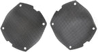 Replacement Front Mesh Speaker Grill Cover Panels Fits for 1996-2013 Harley Davidson Touring, Electra Glide, Street Glide, Ultra Limited And Tri Glides Models (Black)