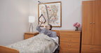 Lumex 2800GA Versa-Helper Trapeze Bar for Bed Mobility, Gray, Medical Assist Handle, Optional 2840GA Floor Stand (Sold Seperately)