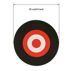 25 * 3cm EVA Foam Archery Target 9 inch Round Archery Moving Targets for Backyard,Shooting Practice Board Indoor, Outdoor Sports Hunting