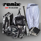 Rawlings | REMIX Backpack Equipment Bag | T-Ball & Youth Baseball / Softball | Black