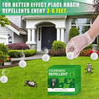 36 Pack Roach Repellent Peppermint Oil to Keep Cockroach Away from House, Powerful Cockroach Repellent, Roach Spider Ant Mouse Repellent for Home Kitchen Office Hotel Garage Car, Safe for Humans