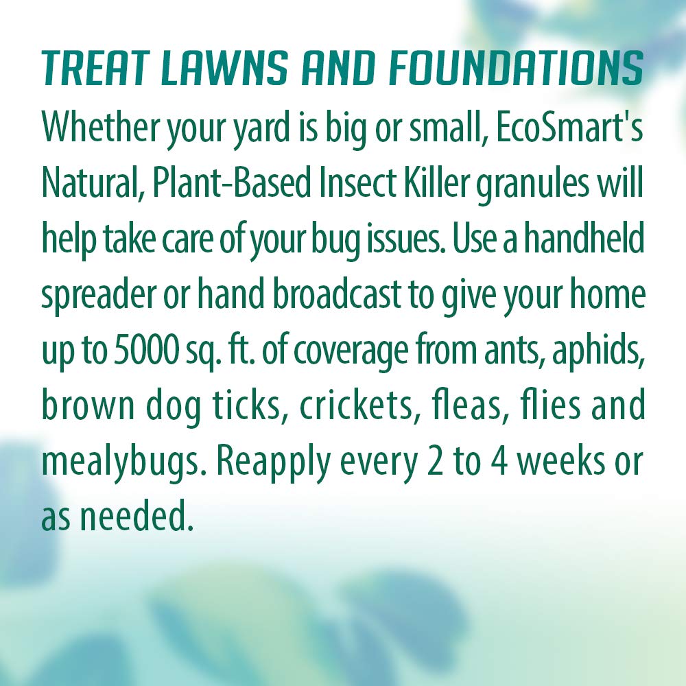 EcoSMART 33134 Insect Killer Granules Bag, 1 Pack(10 Lbs), brown