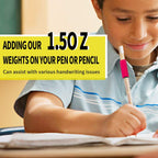 Galagee Pen or Pencil Weights Kit - Handwriting Aid for Children, Elderly or Special Needs - Assists The Individuals with Dyspraxia, Autism, ADHD, Tremors, Sensory Integration Issues (3 Pack)