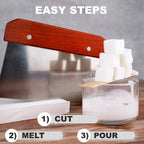 Primal Elements Goat Milk Soap Base - Moisturizing Melt and Pour Glycerin Soap Base for Crafting and Soap Making, Easy to Cut - 10 Pound