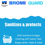 【1 Inch 5.5 Lbs】 Bromine Tablets for Spa Hot Tub Chemical Tabs Brominating Tablets Spa Hot Tub Chemical Sanitizer