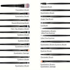 20-Piece Makeup Brush Set | Face & Eye Cosmetics Brushes for Blending, Contouring, Eyebrow, Lip, and More | Soft Synthetic Fiber Beauty Tools
