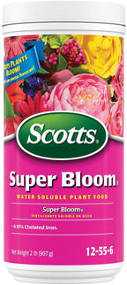 Scotts 110500 Super Bloom Water Soluble Plant Food, 2-Pound (2 Pack)