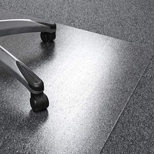 Floortex® Exclusive Polycarbonate Rectangular Chair Mat for Thick Pile Carpets - 35" x 47" (Pack of 1)