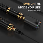 STIGMA Wireless Tattoo Gun Tattoo Kit Complete with Pro Tattoo Pen, 2 Tattoo Batteries, 20 Tattoo Cartridge Needles,Tattoo Ink Color Set, Full Tattoo Accessories STP35TI4002-9