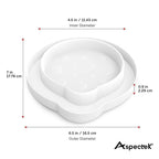 ASPECTEK Bed Bug Trap, Bed Bug Interceptor-Pack of 8. Insect Trap, Safe Eco Friendly, Bed Bug Eliminator (White)