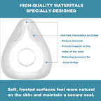Airfit F20 Cushion Large - 2 Packs Replacement Cushion Compatible with Original Airfit F20 Frame - Reliable Seal, Comfortable Fit, Durable