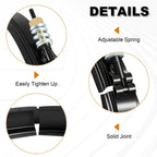 AUTOBABA 190003 Tension Control Clamp Kit Pool and Spa Filter FNS Plus Clean & Clear Plus & Quad DE Filters Steel Pool Filter 23-1/4" Length Black
