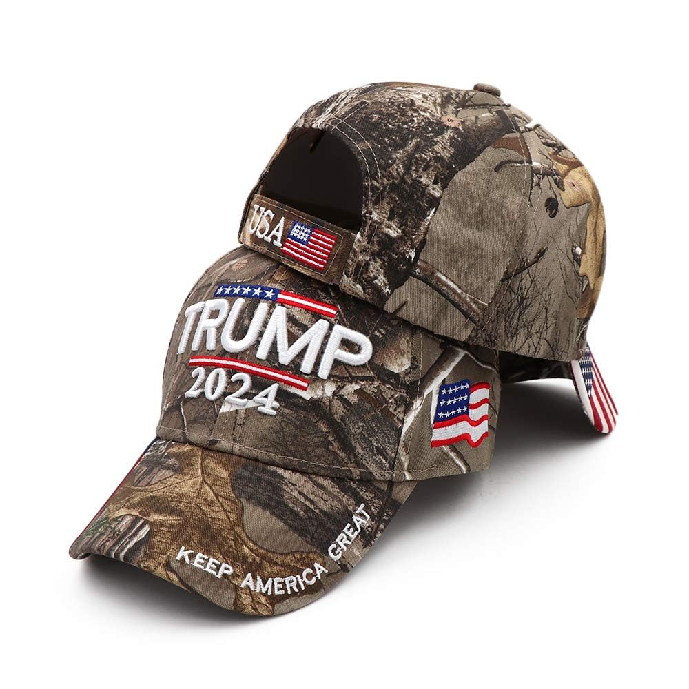 Trump 2024 Hat, Donald Trump 2024 MAGA Hat Embroidery Adjustable Take America Great Baseball Cap