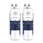 GLACIER FRESH W1029537A Refrigerator Water Filter Compatible with W10295370A, EDR1RXD1, Filter 1, W10295370, P4RFWB, P8RFWB2L, 46-9930, 46-9081 Refrigerator Water Filter 2 Pack