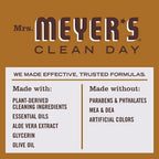 Mrs. Meyer's Liquid Hand Soap Fall Scent Variety, 1 Apple Cider, 1 Acorn Spice, 1 Mum, 12.5 oz Each, 1 CT