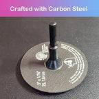 Cut-Off Wheel Mounting Mandrel Holder 3/8" & 1/4" Arbor Hole with 1/4" Shaft Stem for Die Grinder Accessories Drill Rotary Tool(3 Pack)