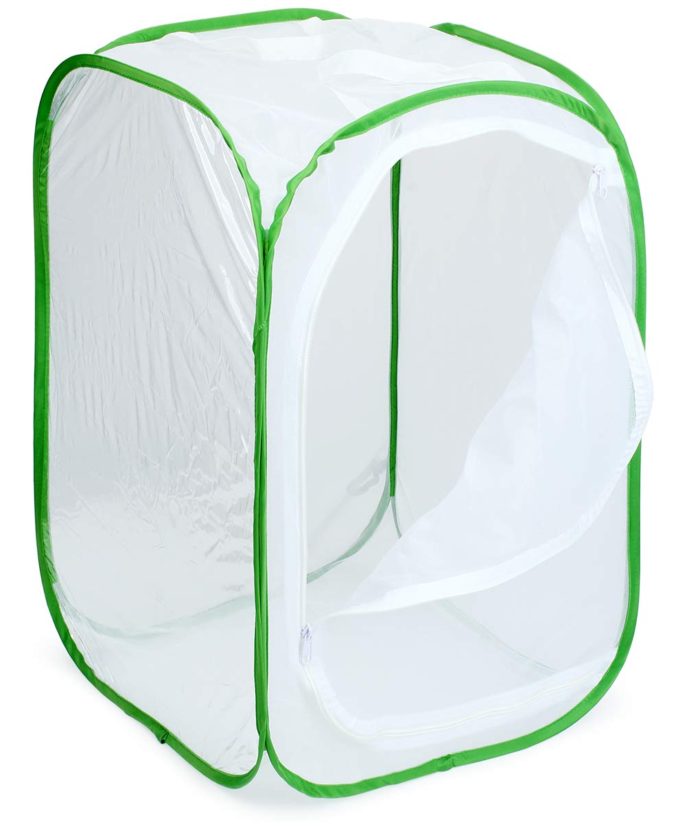 RESTCLOUD Insect and Butterfly Habitat Cage Terrarium Pop-up 23.6 Inches Tall