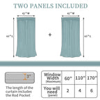 BGment Christmas Red Curtains 63 Inch Length - Rod Pocket and Back Tab Blackout Curtains Thermal Room Darkening Curtains for Living Room/Bedroom, 2 Panels (42 x 63 Inch, Burgundy Red)