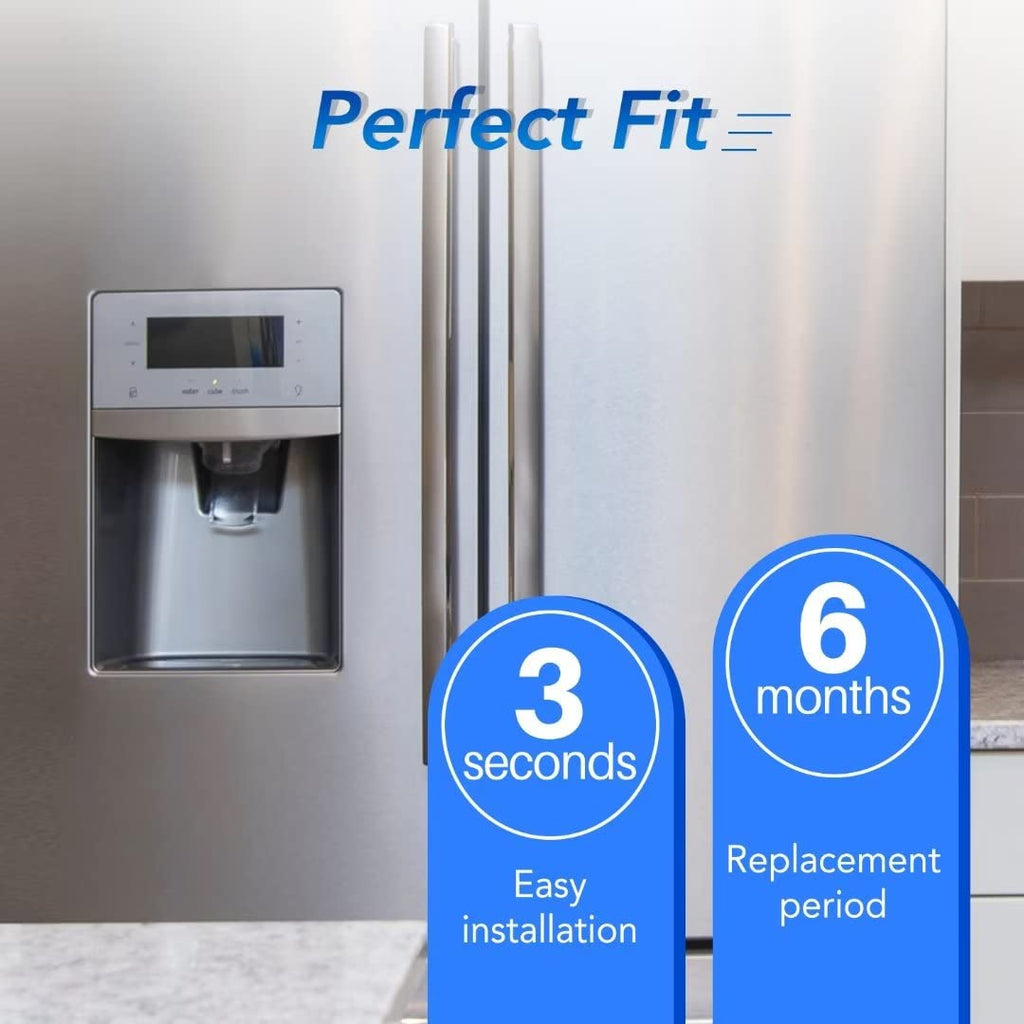 ICEPURE RWF5800A Refrigerator Water Filter Compatible with Frigidaire EPTWFU01, EWF02, Pure Source Ultra II, 3PACK