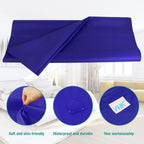 YHK Tubular Slide Sheet for Patient Transfer, Sliding Draw Sheets to Assist Moving Elderly,Slides for Cars, Hospital Bed, Home Care(Blue, 28"x28"(72x72cm)