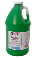 Sax True Flow Heavy Body Acrylic Paint, 1/2 Gallon, Emerald Green - 439289, 64 Fl Oz (Pack of 1)