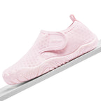 Girls Water Shoes Kids Boys Swim Aqua Quick Dry Breathable Barefoot Lightweight Non-Slip Pool Beach Outdoor Pink Big Kid 2