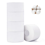 Athletic Tape,5 Pack White Sports Tape,Very Strong No Sticky Residue Wrist Ankle Tape for Gymnastics Boxing Lacrosse Climbing Hockey Bat