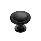 Ravinte 10 Pack 1-1/4 Inch Kitchen Cabinet Knobs Matte Black Zinc Pulls Door Handles for Dresser Drawers